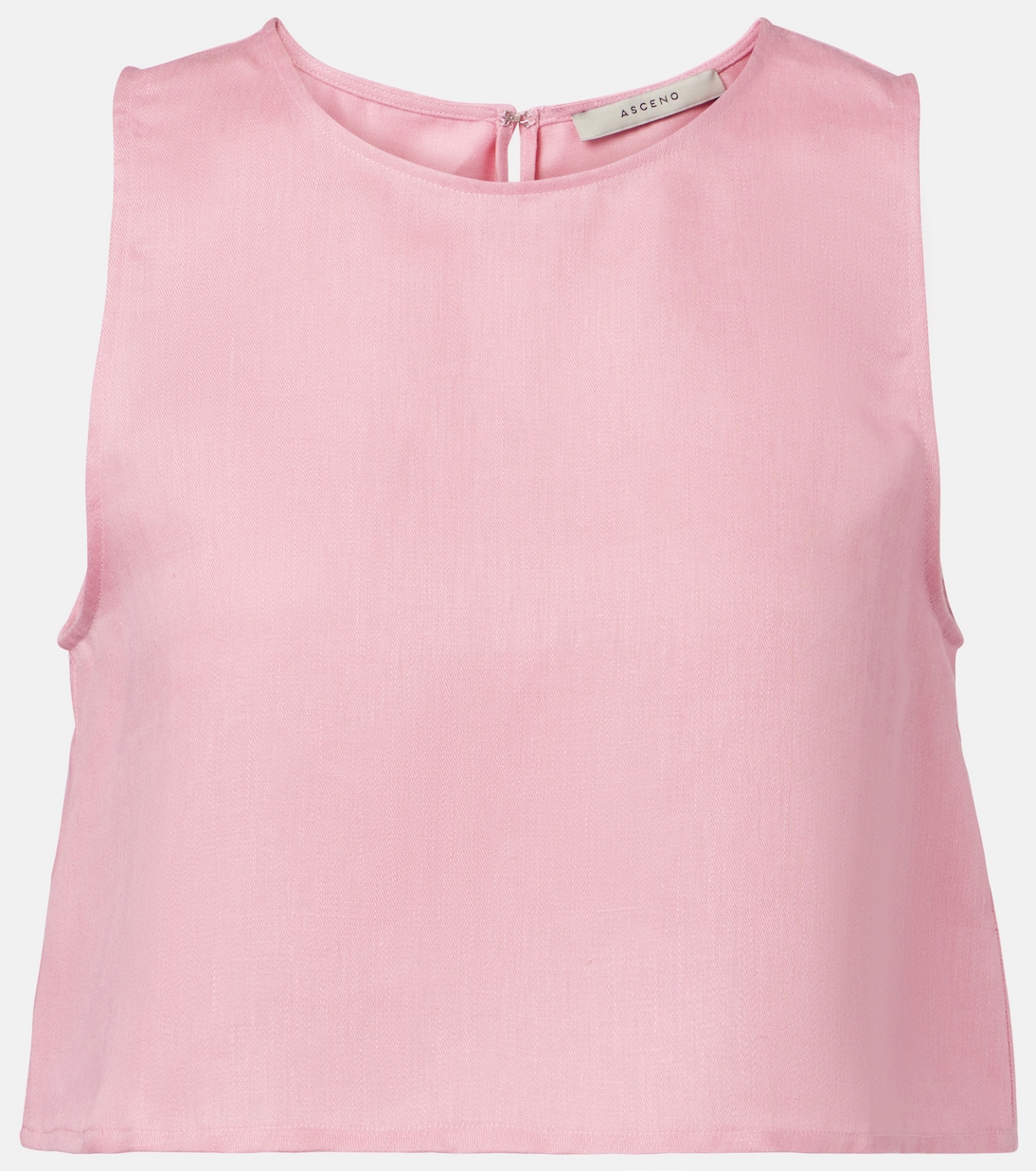 

Кроп-топ из льна Kobe Asceno, Flamingo Pink
