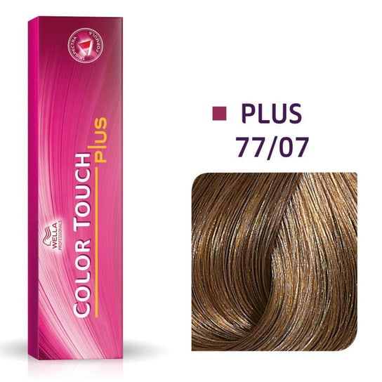 

Полуперманентная краска для волос без аммиака 77/07 60мл Wella Color Touch Plus 77/07