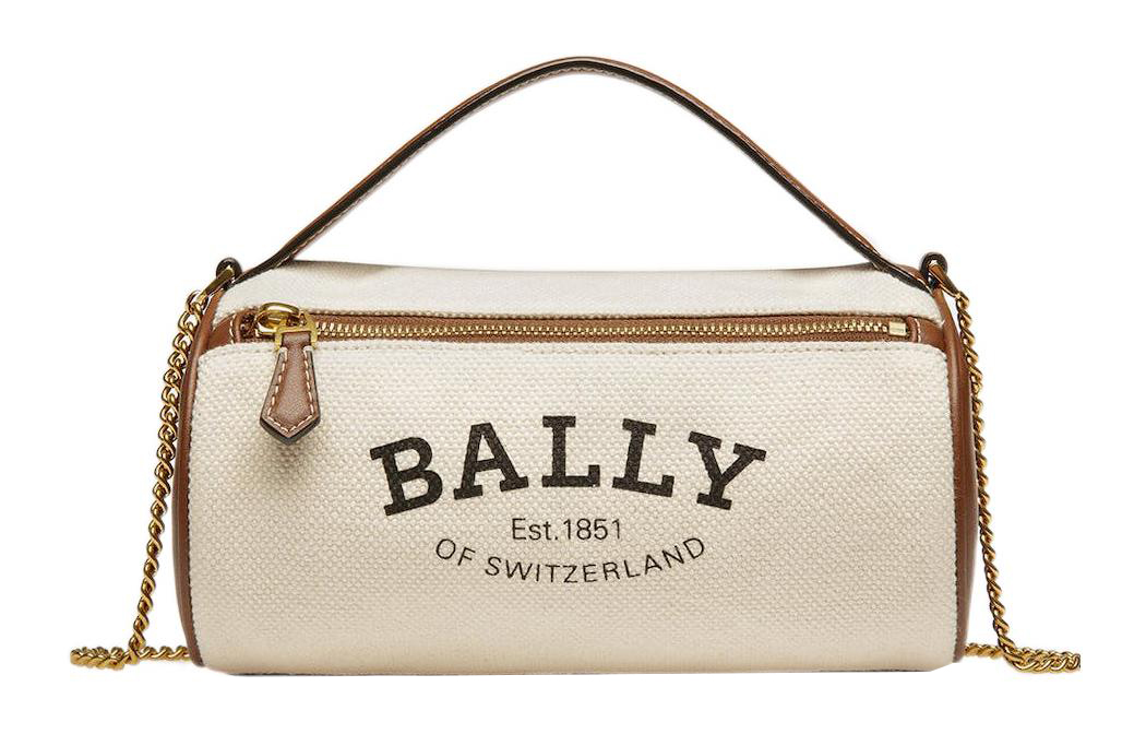 

BALLY Сумка-ведро из ткани с кожаными вставками