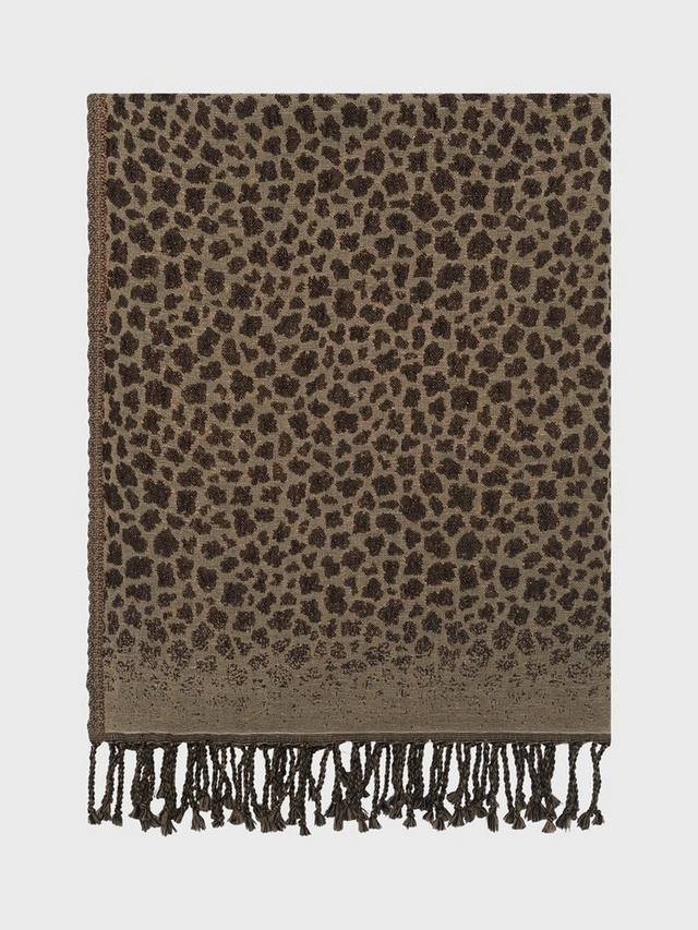 

Шарф Roxanna Animal Print из шерсти Gerard Darel, Grey