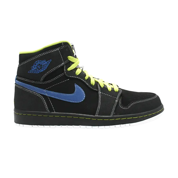 

Кроссовки Air Jordan 1 Retro High 'Black Cyber', черный