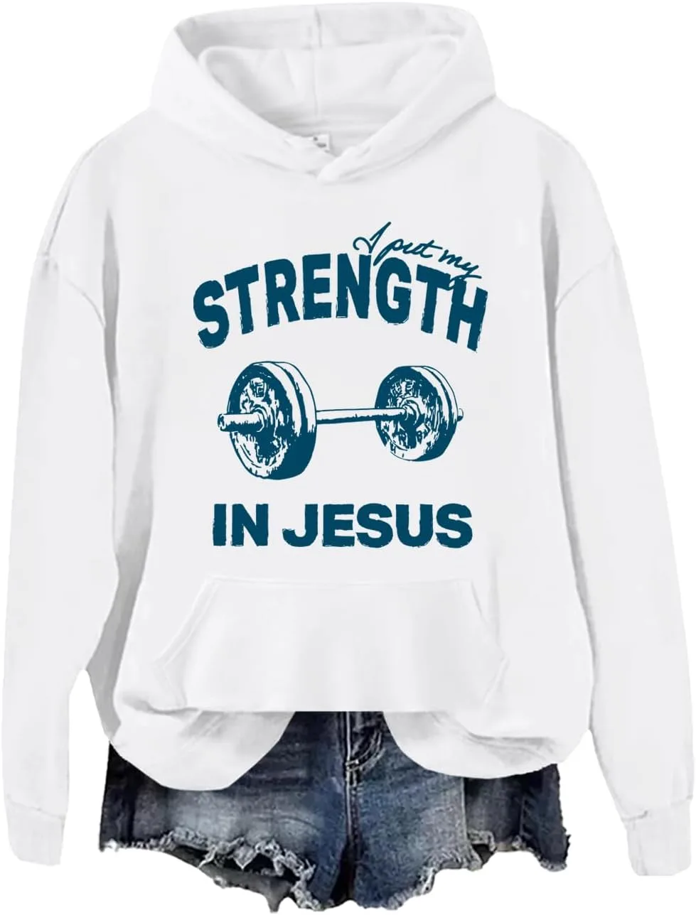 

Толстовка Christian I Put My Strength In Jesus