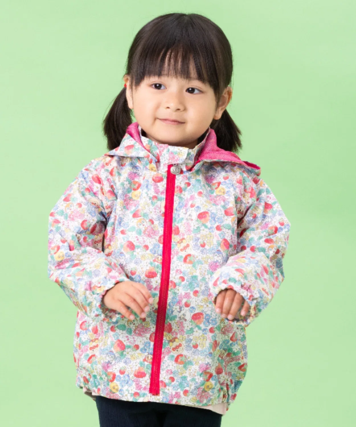 Ветровка с принтом, Anpanman Kids Collection, 2 дизайна на выбор, красный