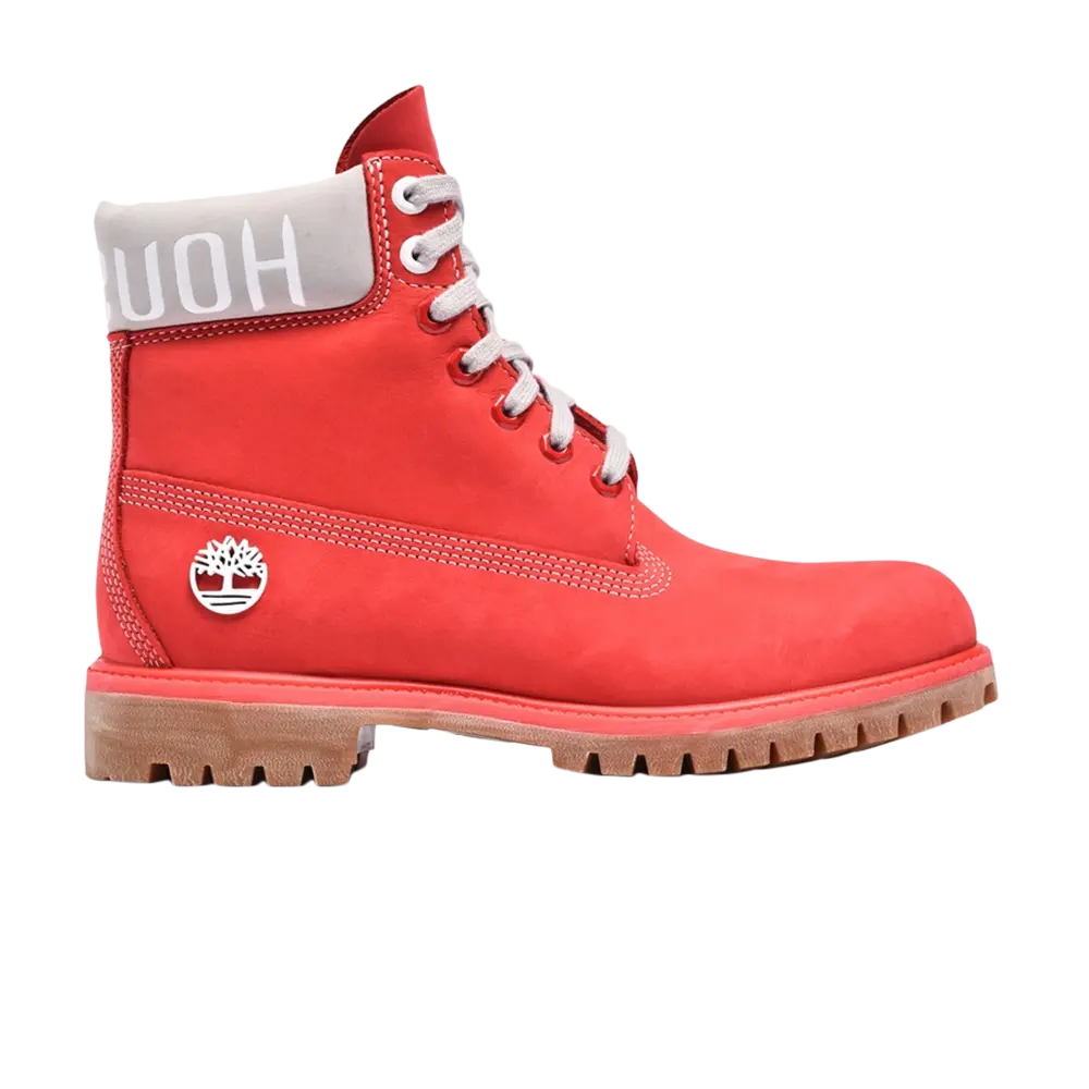 Ботинки NBA x Timberland Premium 6 Inch, красный