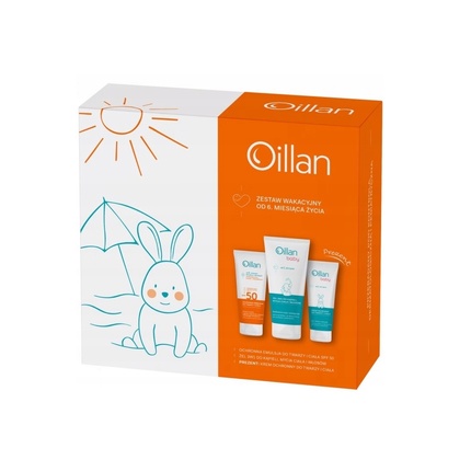 

Детский набор Holiday Set For Baby - Spf 50 Emulsion 100ml, 3-In-1 Gel 200ml, Protective Cream 75ml