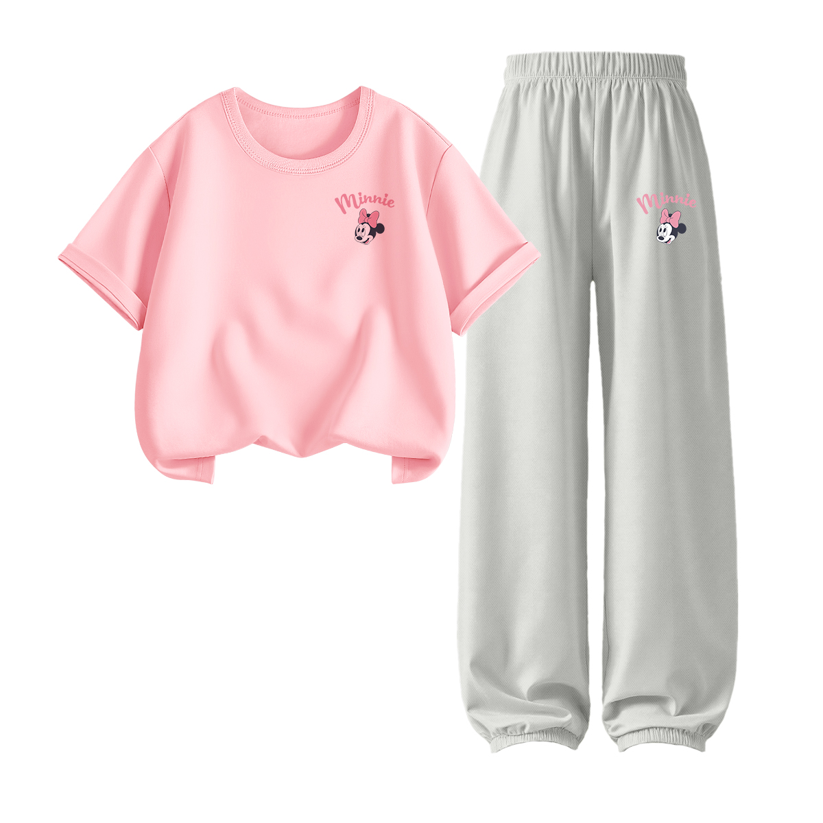 

Повседневная спортивная одежда для детей 3-7 лет Disney, розовый