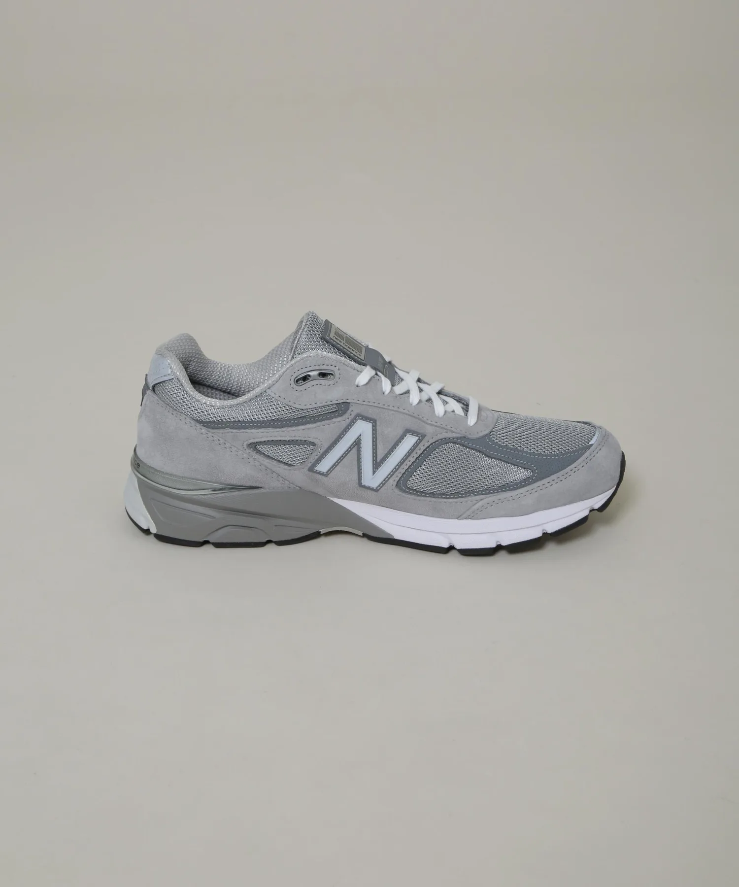 Мужские кроссовки New Balance U990v4 серые — фото 3