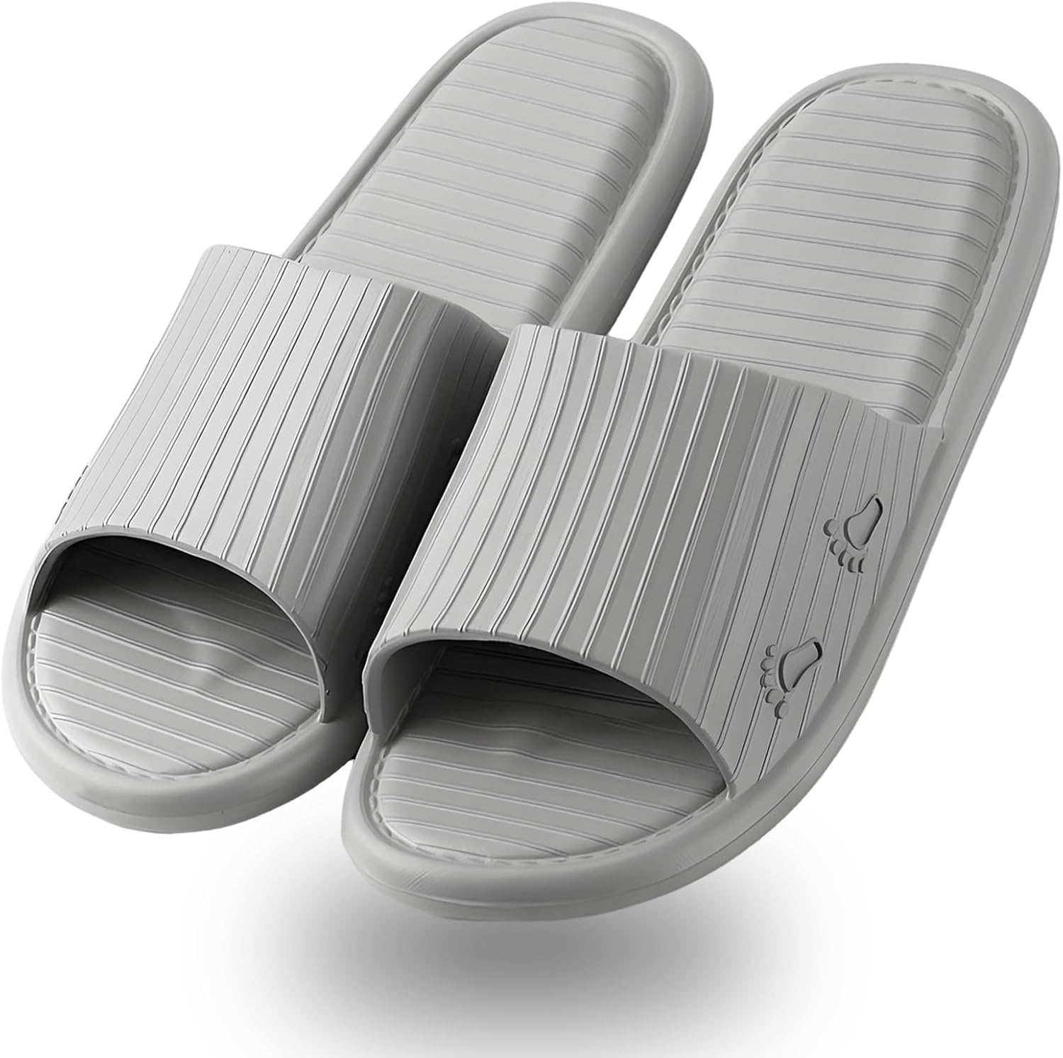 

Комфортные шлепанцы для душа AYYDMY, легкие мягкие домашние шлепанцы EVA, нескользящая обувь для ванной для женщин и мужчин, удобные сандалии с подушкой для гостиной, бассейна, спортзала, СПА, интерьера и студенческого общежития, серый