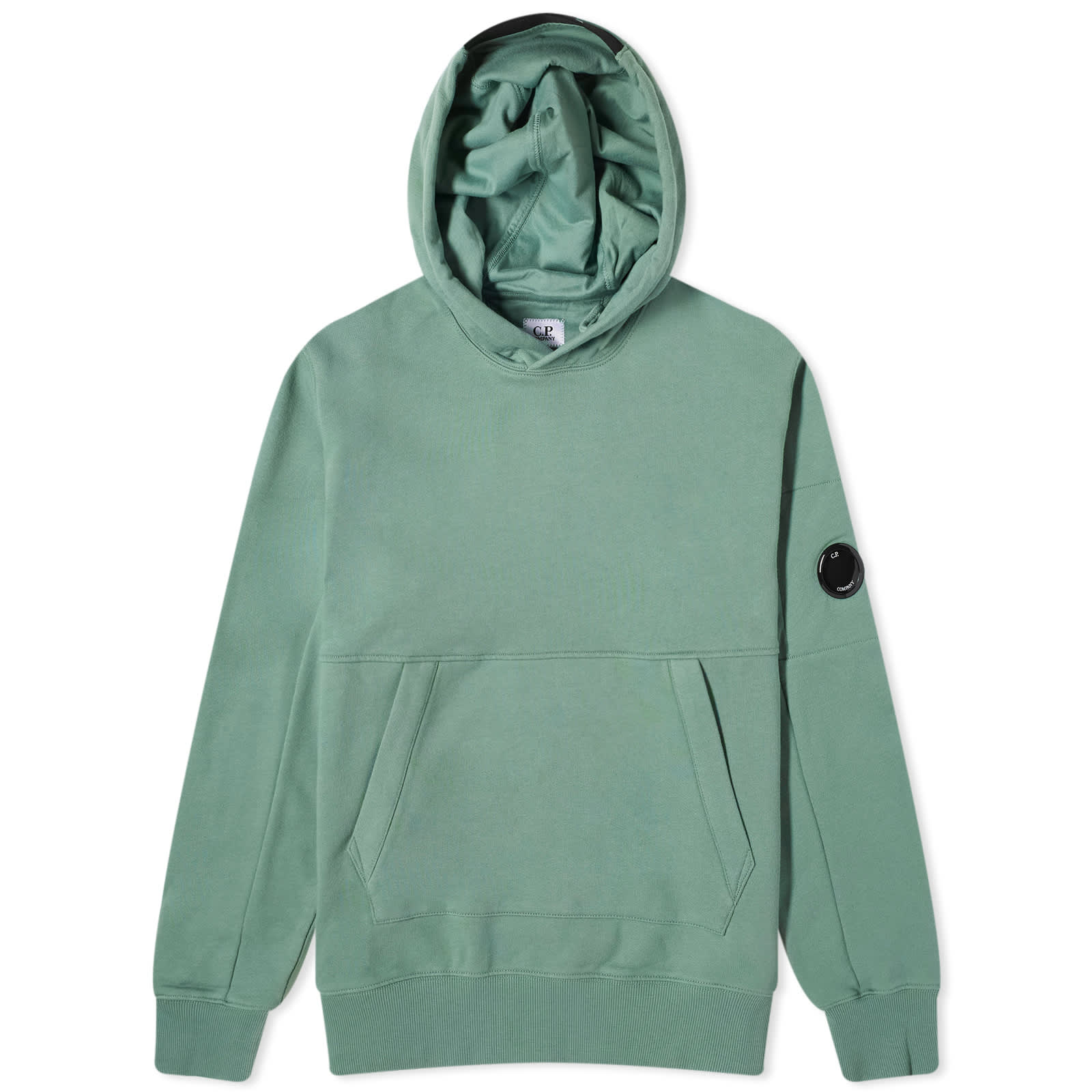 

Худи C.P. Company Diagonal Raised Fleece, цвет Green Bay