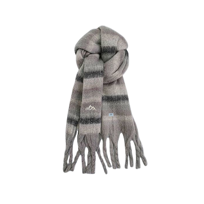 

Шарф из полиэстера Unisex Jeep, серый