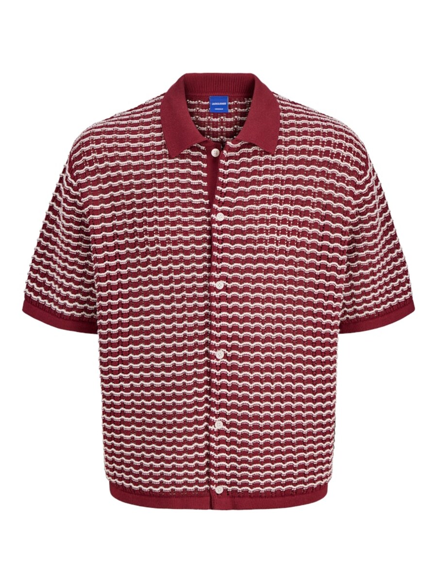 

Вязаный кардиган JACK & JONES JORDia, бордовый