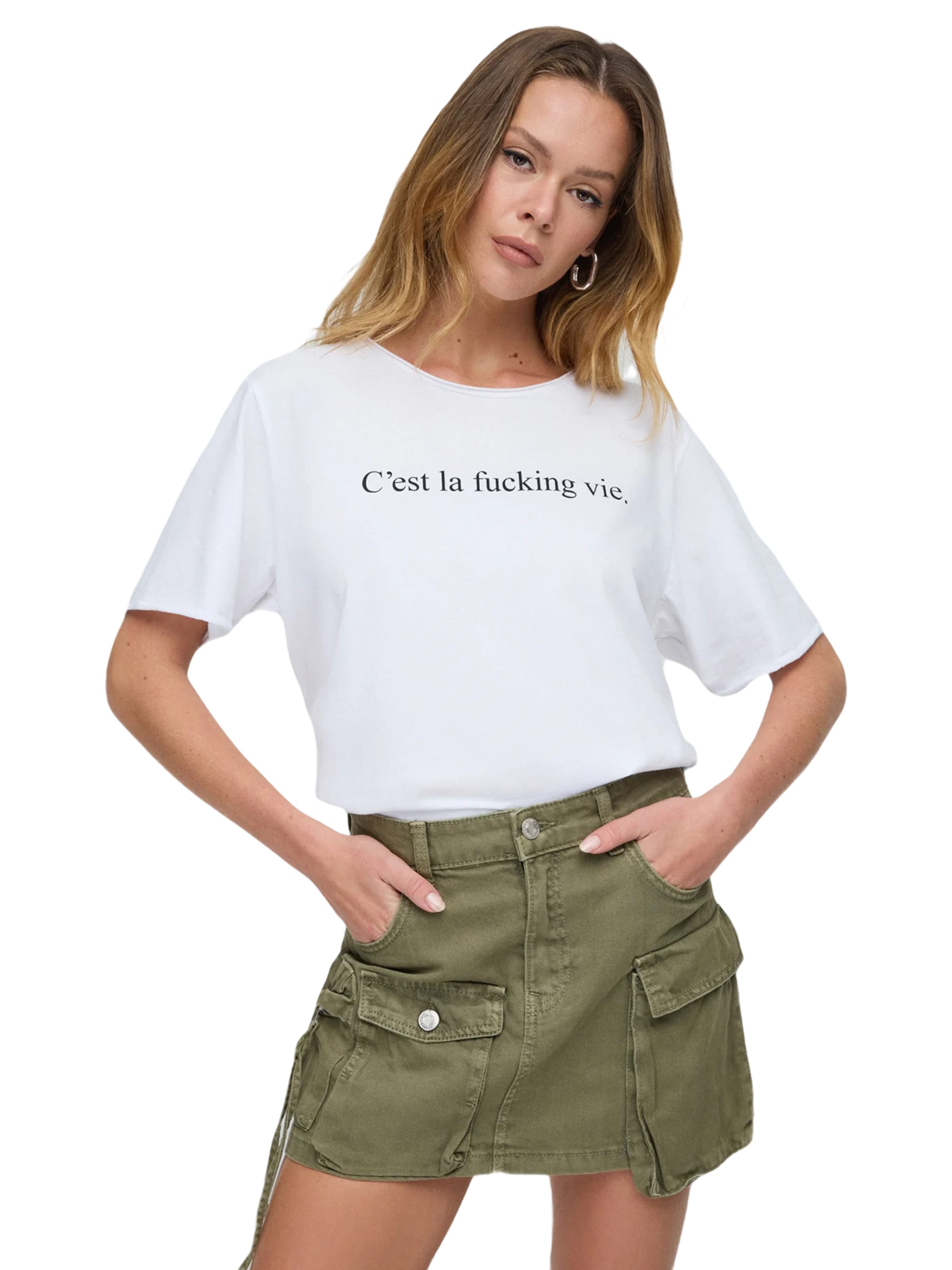 

No Matter What Футболка в белом цвете