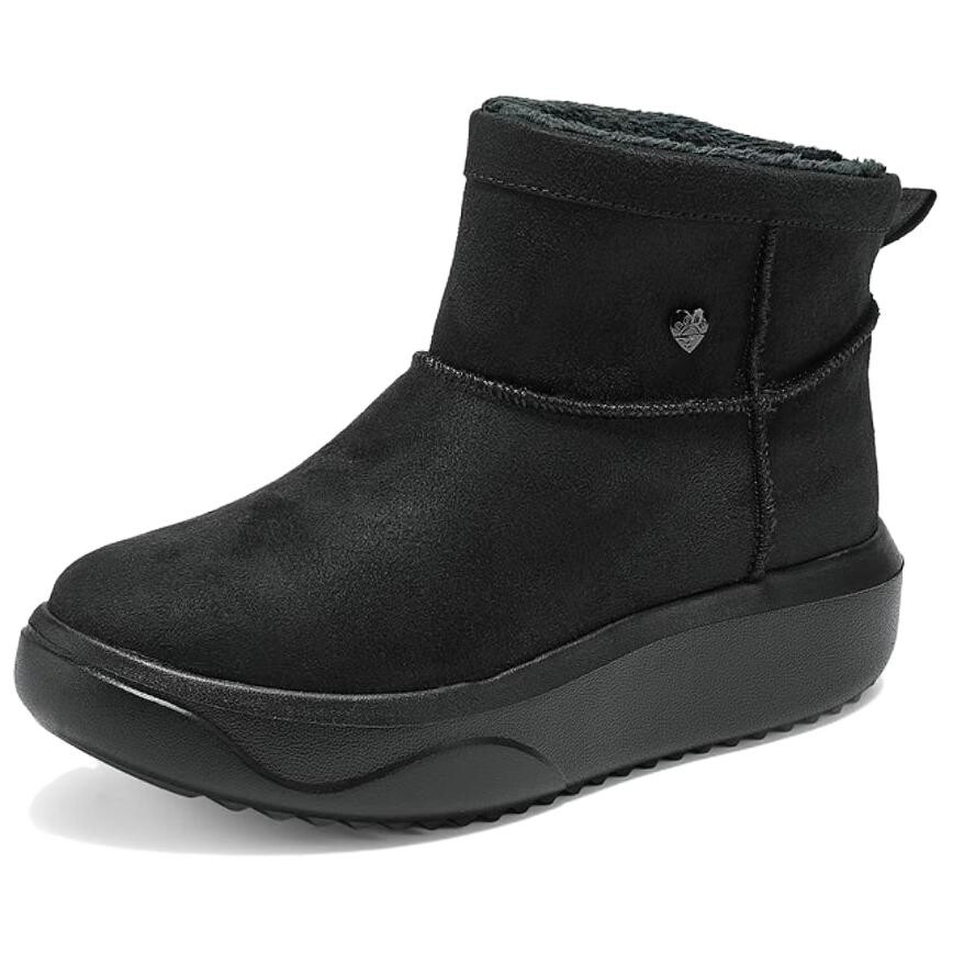 Ботинки женские Skechers Bob's Snow Boots на толстой подошве, черный — фото 2