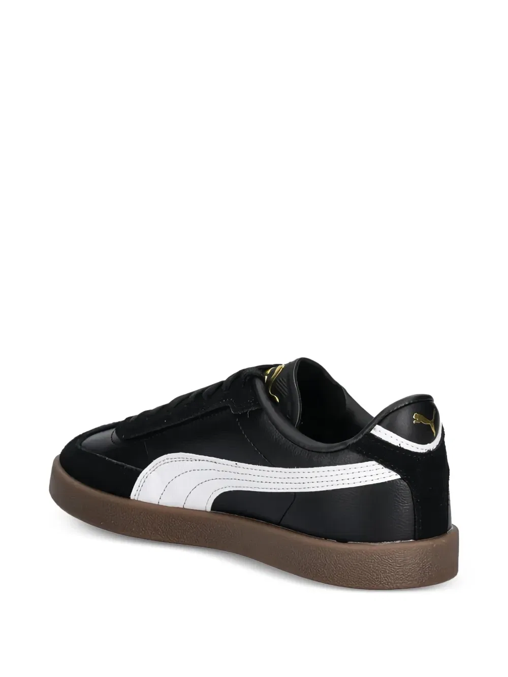 Кроссовки с замшевыми вставками Club II Era Puma Kids, черный — фото 2