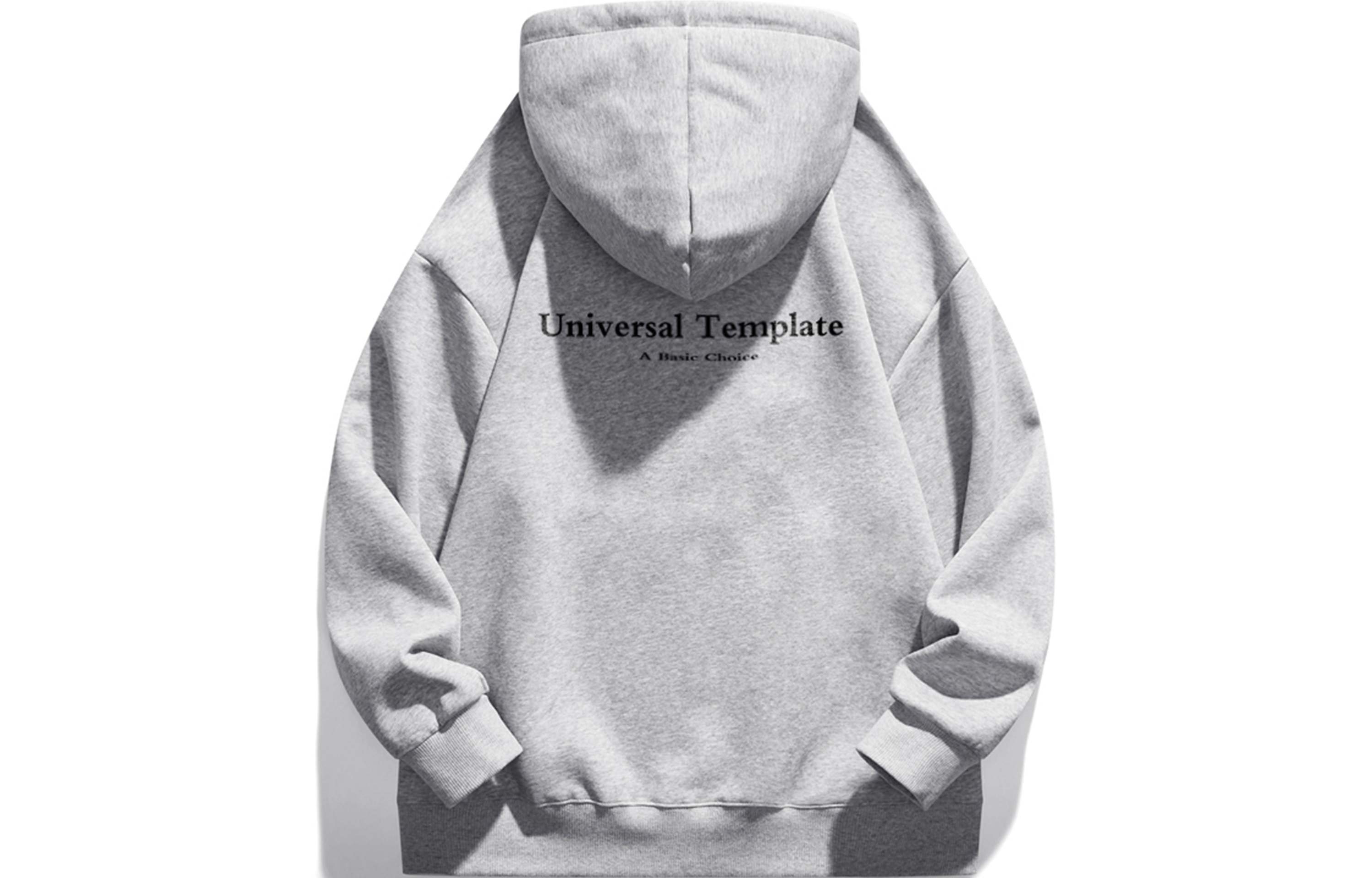

Толстовка унисекс Universal Templates, Light Gray Crew Neck Upgraded