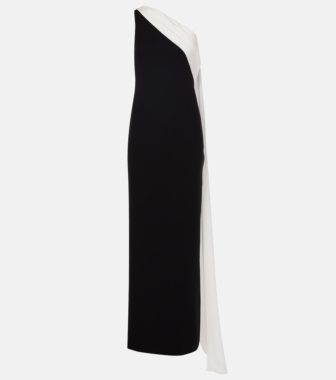 

Платье на одно плечо с шарфом Roland Mouret, Monochrome