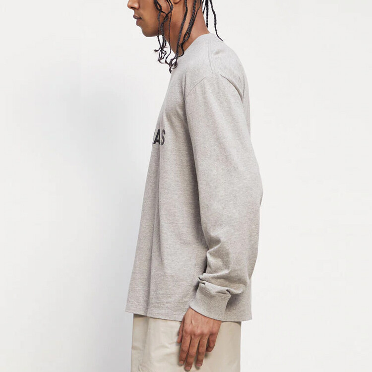Футболка FW20 унисекс овсянка Fear Of God Essentials, светло-бежевый — фото 4