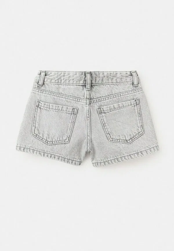 Детские джинсовые шорты Mango Kids, Grey Denim — фото 2