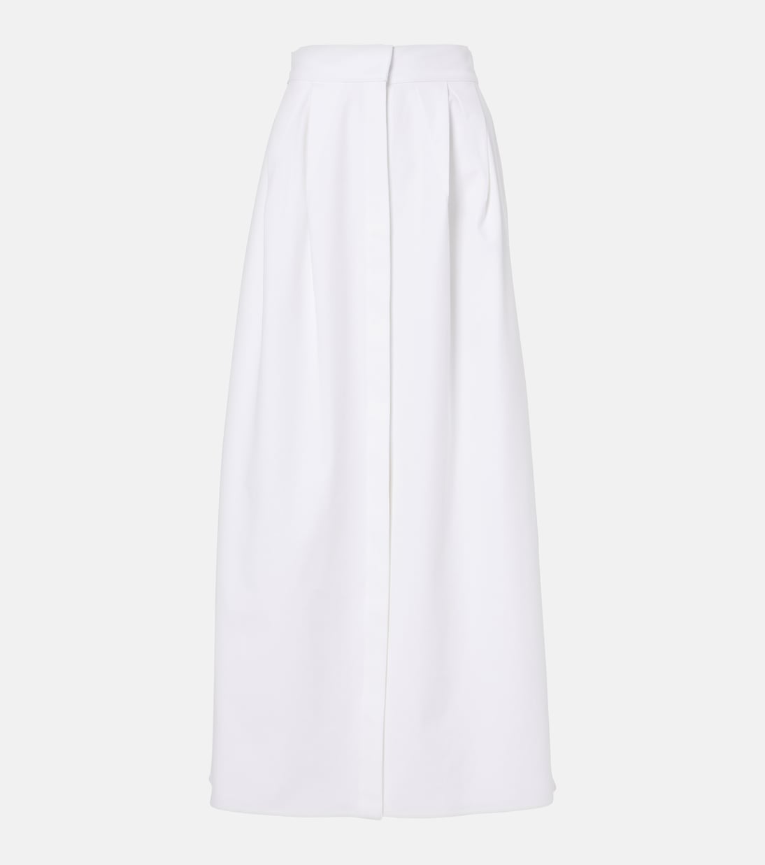

Макси-юбка из габардина с хлопком Max Mara, белый