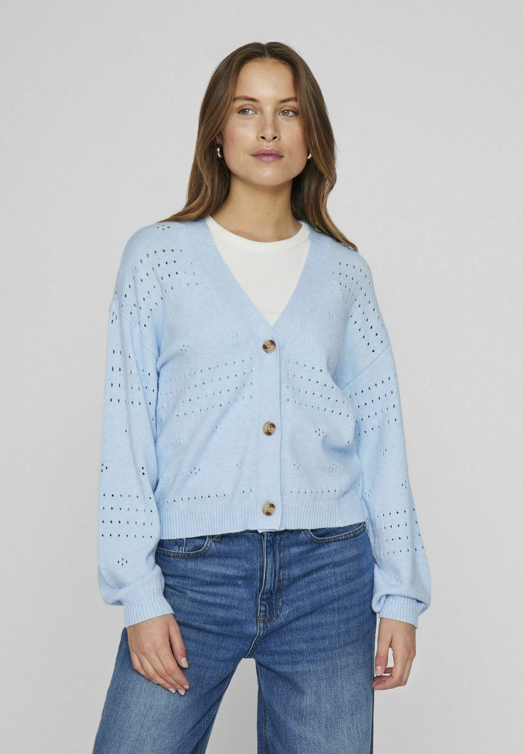 

Кардиган VIRIL V-NECK VILA, синий