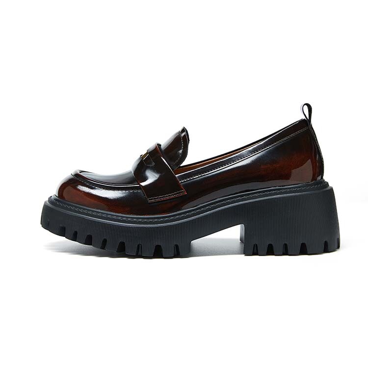 

Лоферы женские низкие Truffle Wine Brown Marie Claire