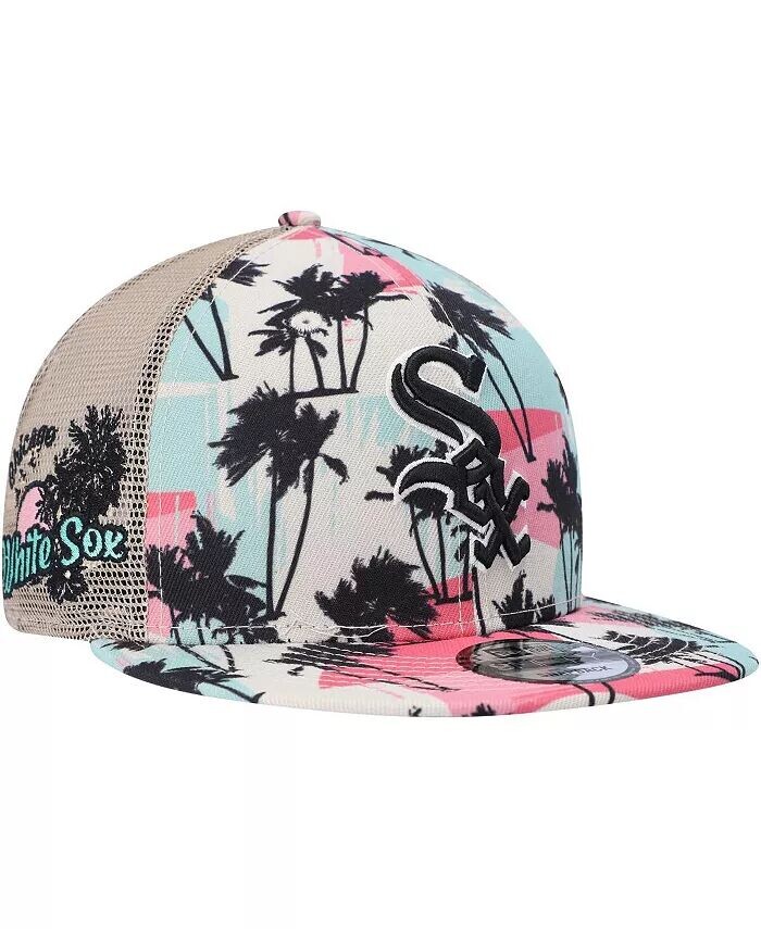 

Мужская бейсболка Chicago White Sox Retro Beachin' Trucker 9FIFTY с застежкой-молнией New Era