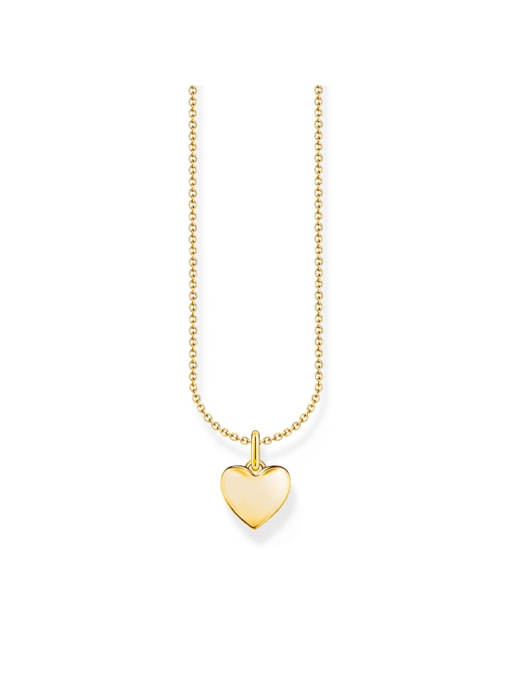 

Thomas Sabo Золотое колье с подвеской в форме сердца