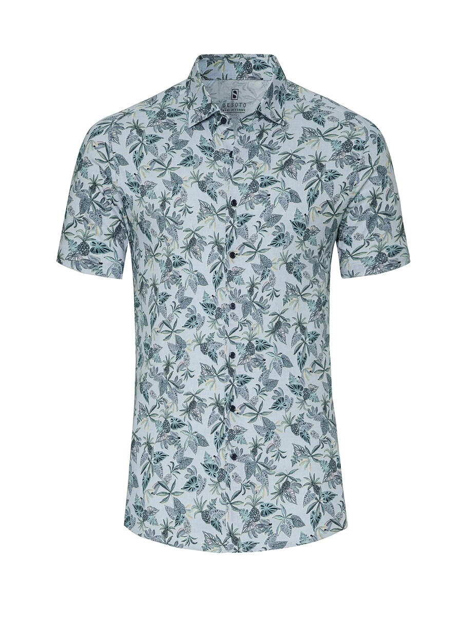 

Рубашка Slim Fit на пуговицах DESOTO, синий