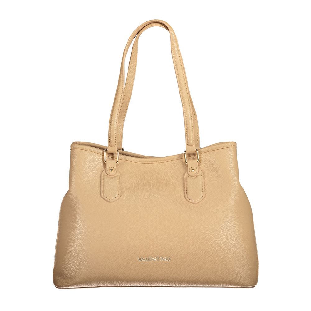 

Бежевая полиэтиленовая женская сумка Valentino Bags, Бежевый, Бежевая полиэтиленовая женская сумка Valentino Bags