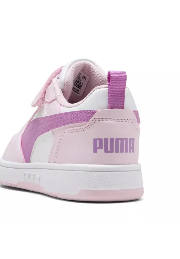Кроссовки Rebound v6 lo trainers Puma, жемчужно-розовый, mauve pop white — фото 4