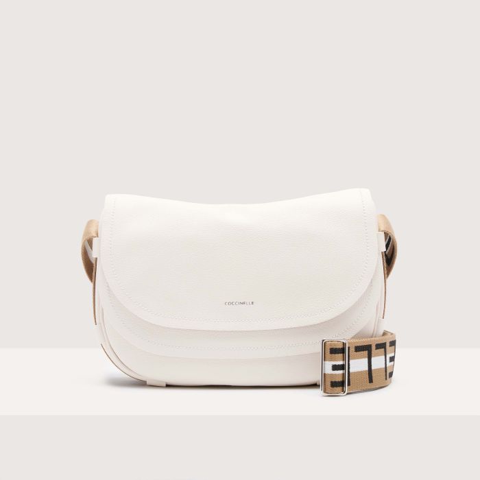 

Сумка кросс-боди Coccinelle Raquel Medium, цвет Blanco/Skin, Белый, Сумка кросс-боди Coccinelle Raquel Medium, цвет Blanco/Skin