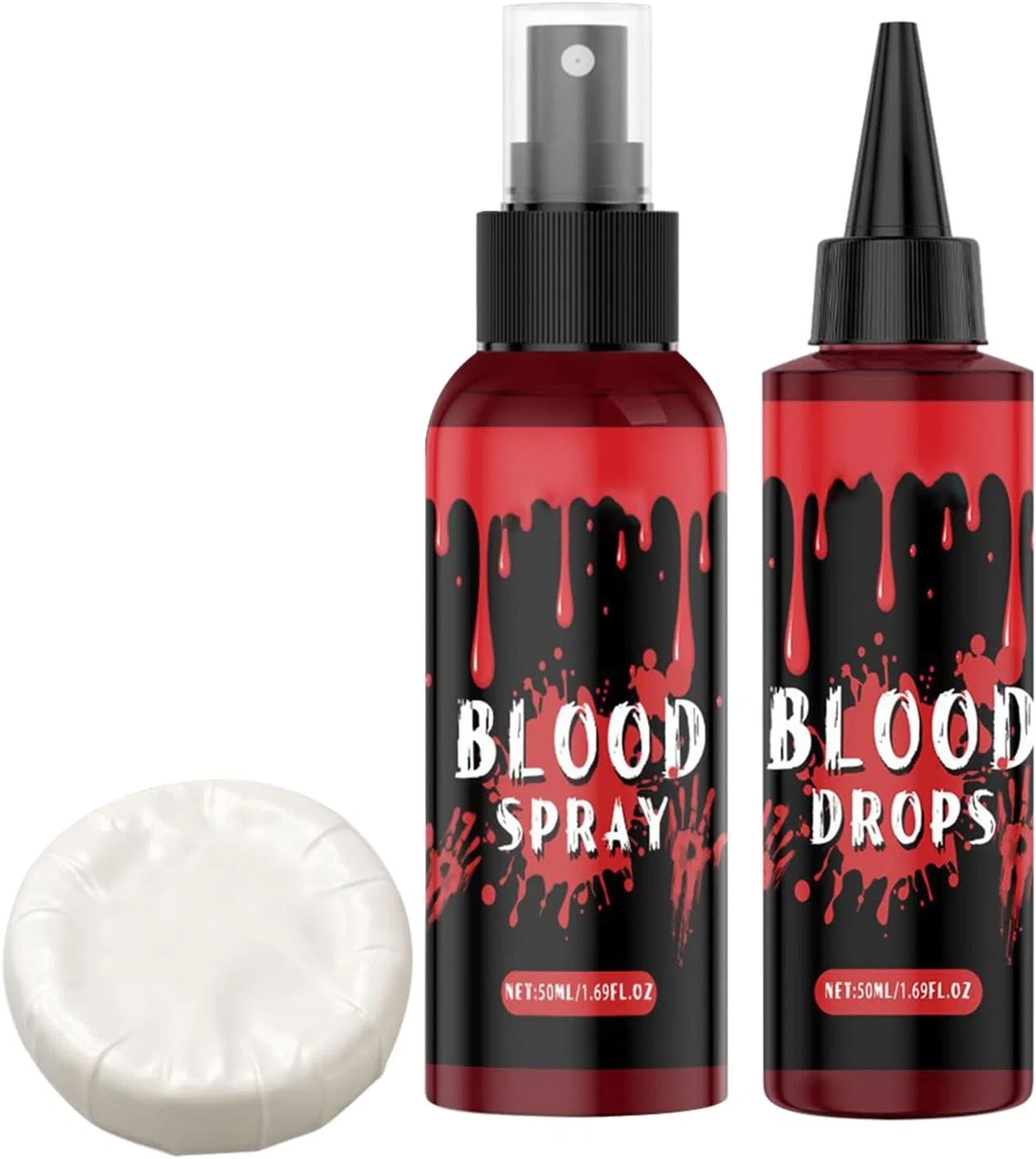 Спрей для создания искусственной крови Fake Blood Spray, 3 предмета, 1 шт
