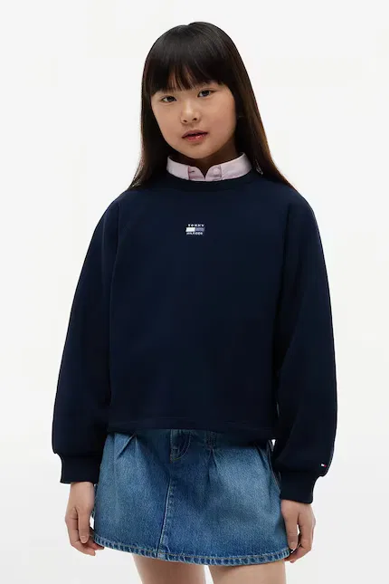 Худи детское на молнии Tommy Hilfiger, синий