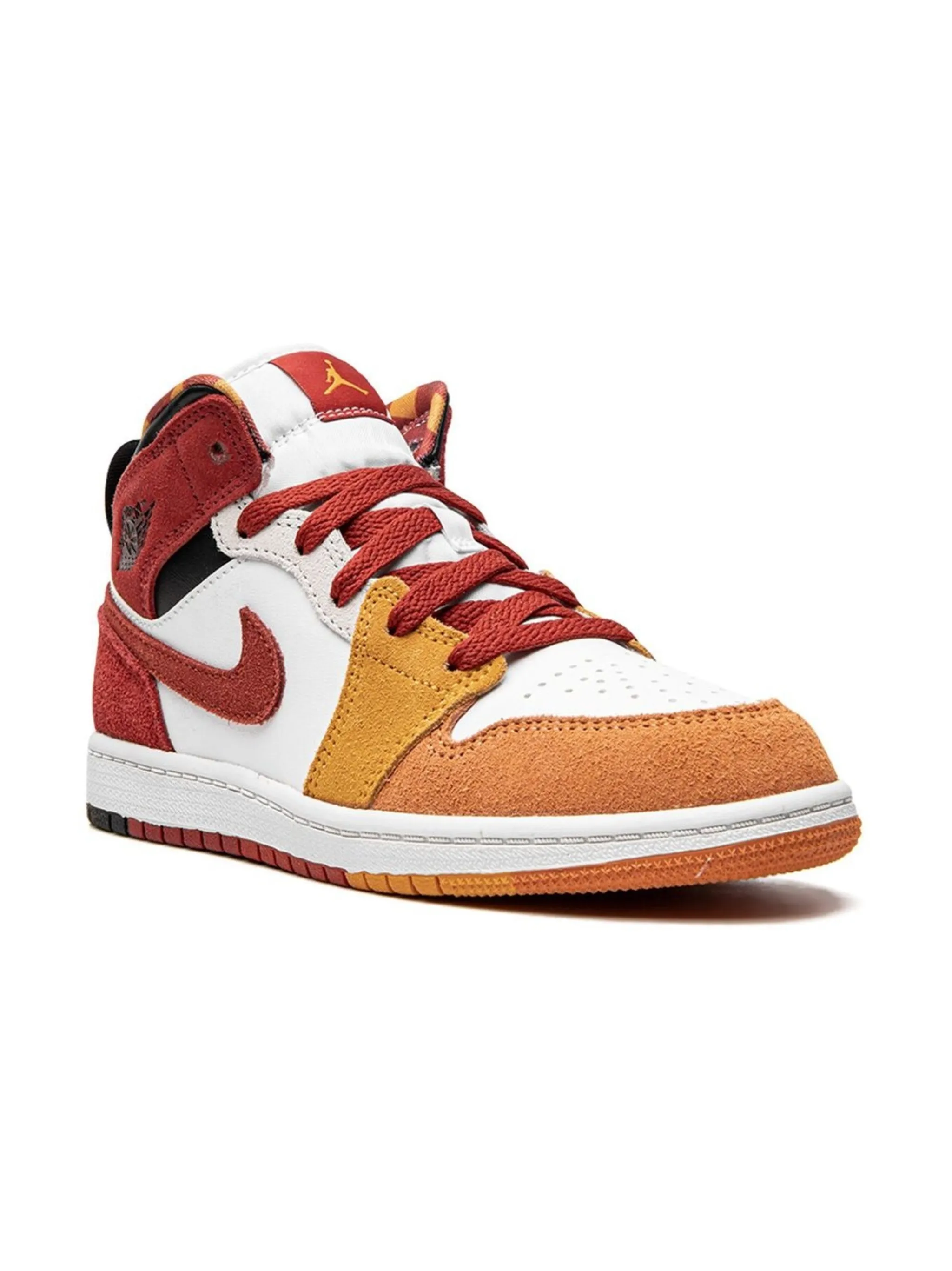 

Кроссовки Air Jordan 1 Mid SE Picnic Jordan Kids, оранжевый