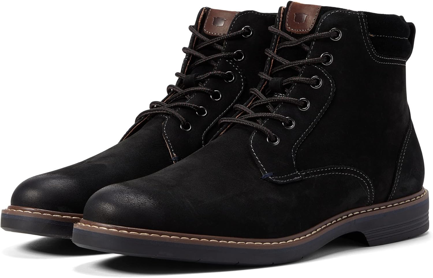 

Мужские ботинки Florsheim Norwalk с открытой шнуровкой, черный