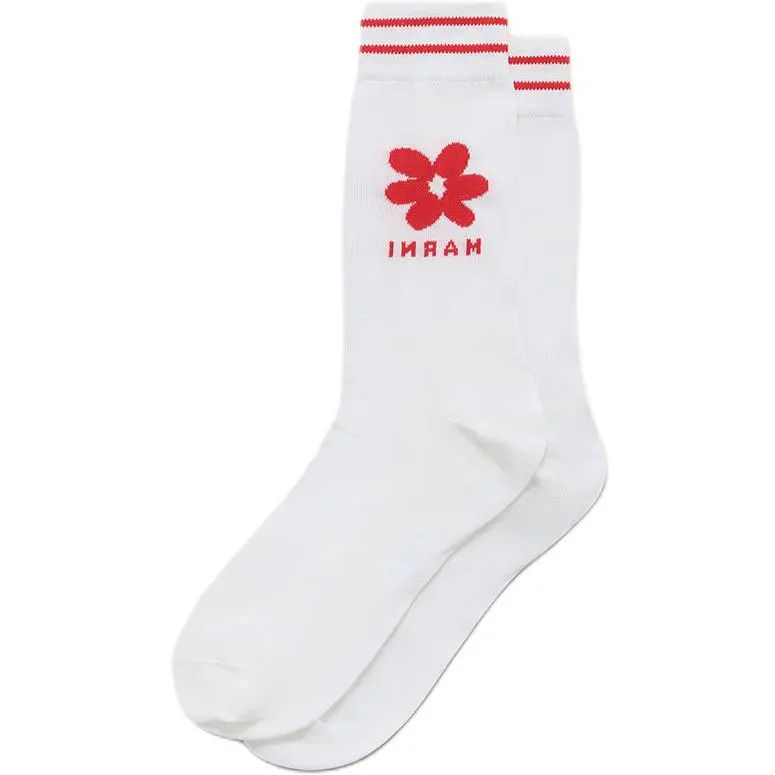 

Носки до середины икры Unisex 1 упаковка MARNI, белый