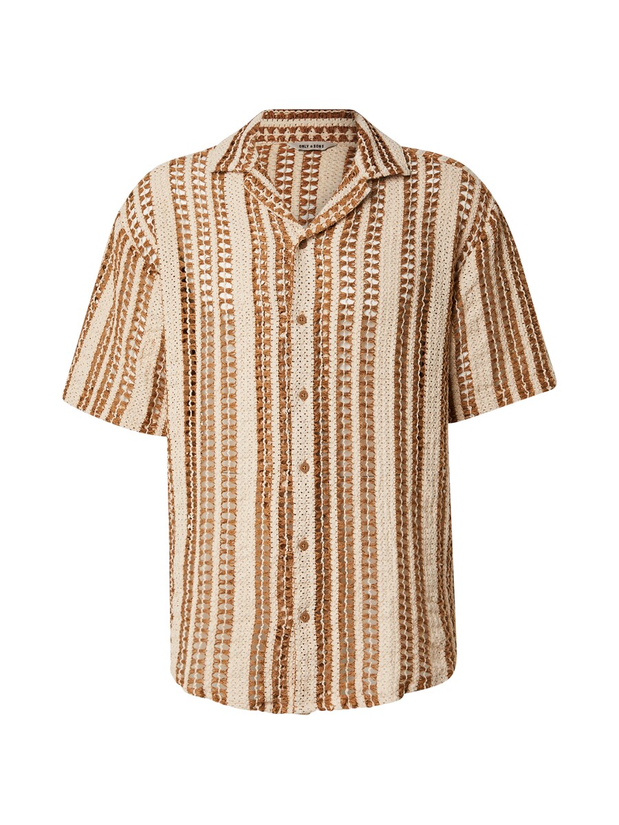 

Рубашка на пуговицах классического кроя Only & Sons ONSDANI, белый