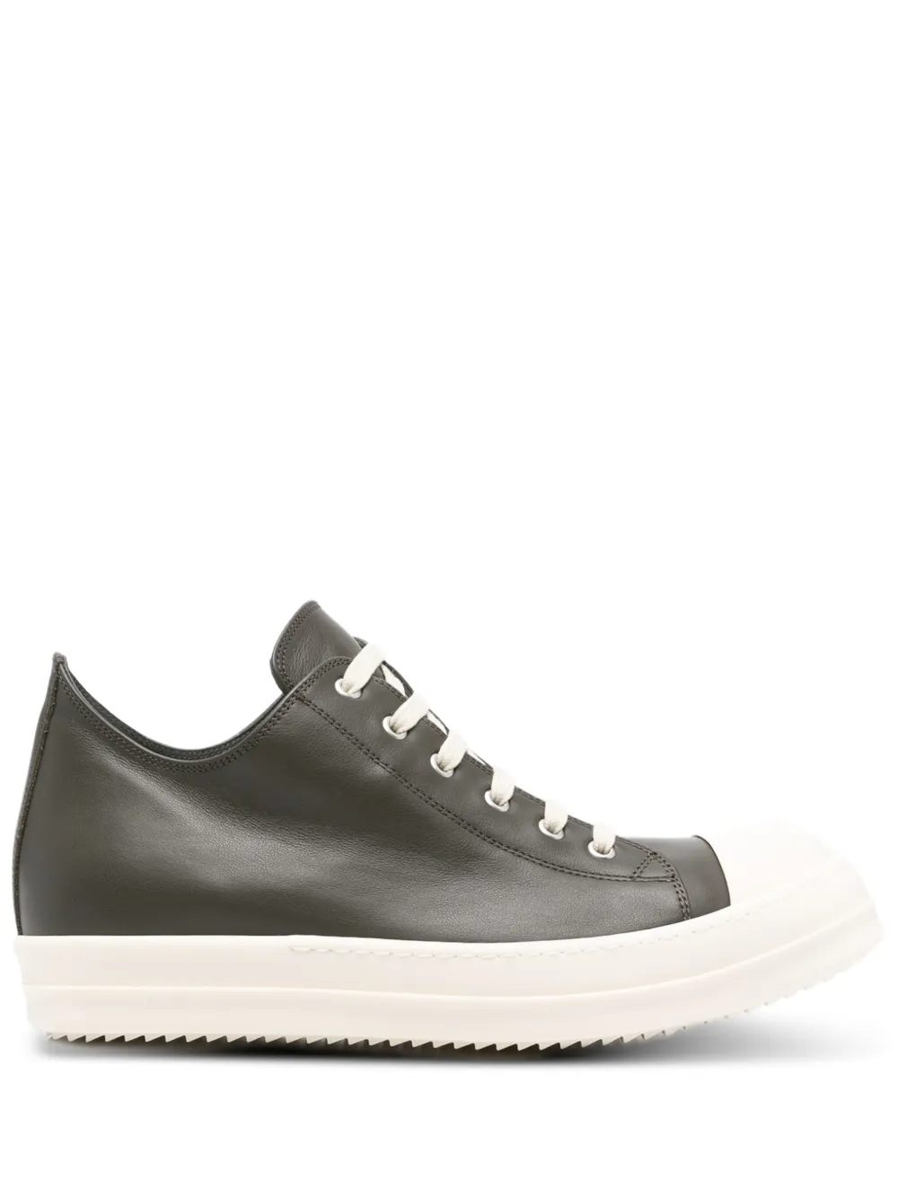 

Кеды Low Sneaks Rick Owens, зеленый