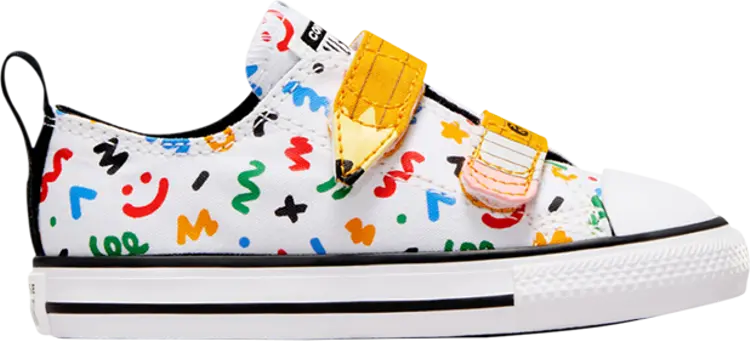 

Кроссовки Chuck Taylor All Star 2V Low TD 'Doodles', белый