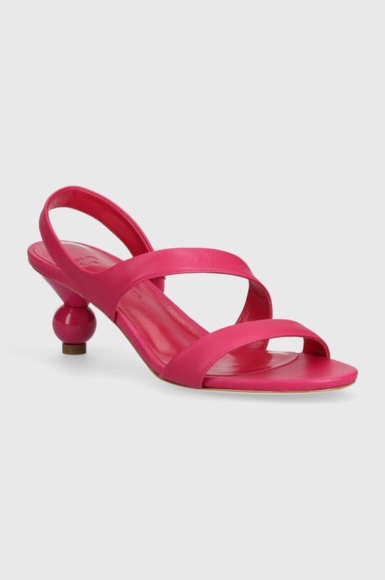 

Кожаные сандалии Zigano Weekend Max Mara, розовый
