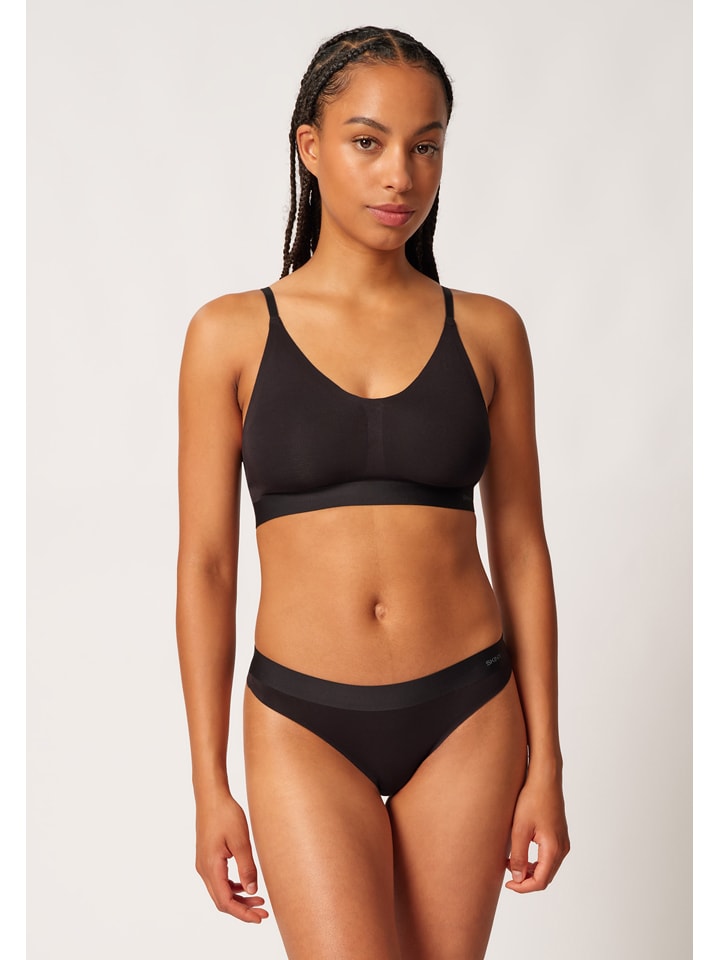 

Бюстгальтер без косточек Skiny, черный