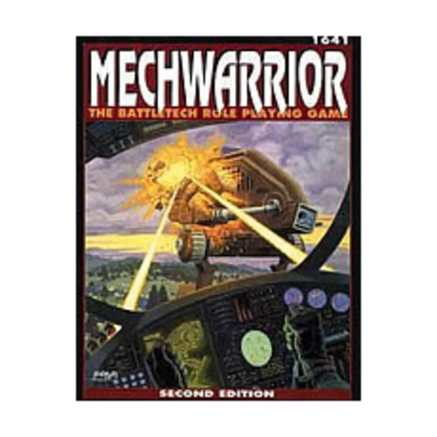 

MechWarrior (2nd Edition), MechWarrior (FASA), мягкая обложка