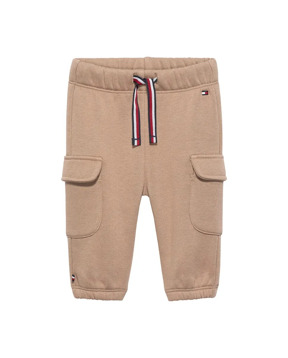 

Детские брюки для мальчика в стиле карго Tommy Hilfiger, песочный