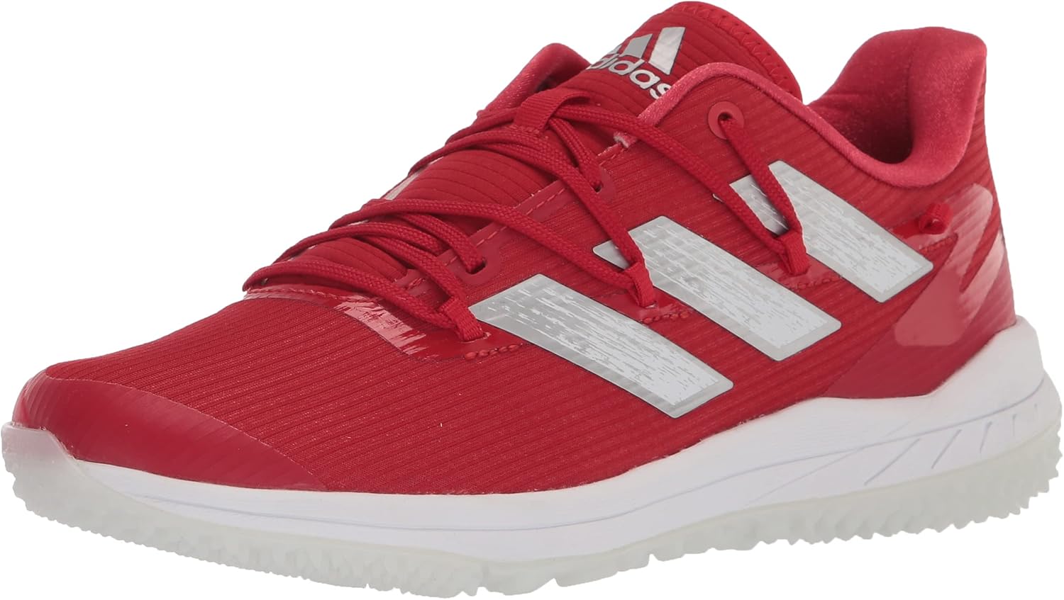 

Мужские бутсы Adidas Adizero Afterburner 8 Turf, белый/красный/серебряный