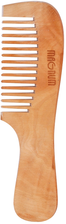 

Гребень из натурального грушевого дерева с ручкой Magnum, ds-004 18,5 cm