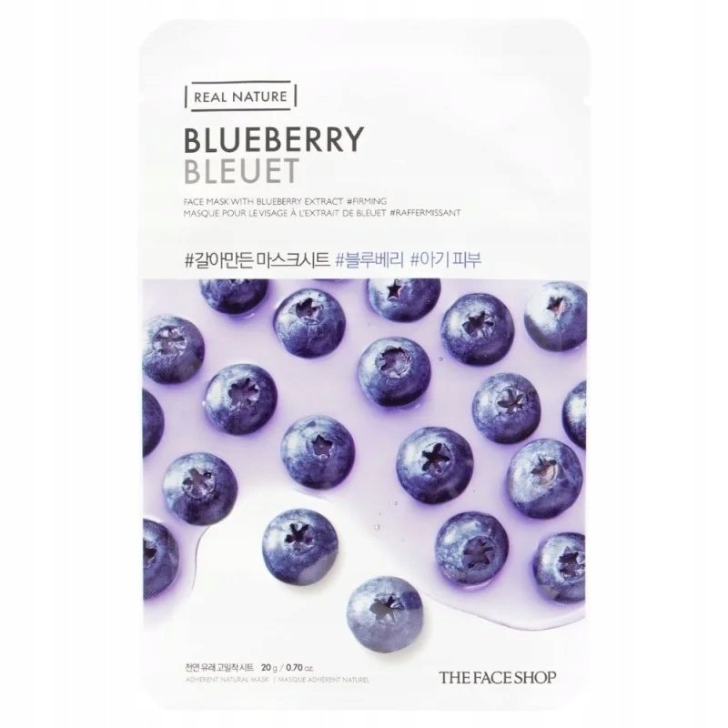 

Увлажняющая укрепляющая маска для лица The Face Shop Berry 20 г Inna marka