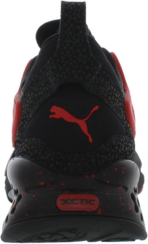 Мужские тренировочные кроссовки Puma XETIC Half Life Magma, размер, черный/красный — фото 4