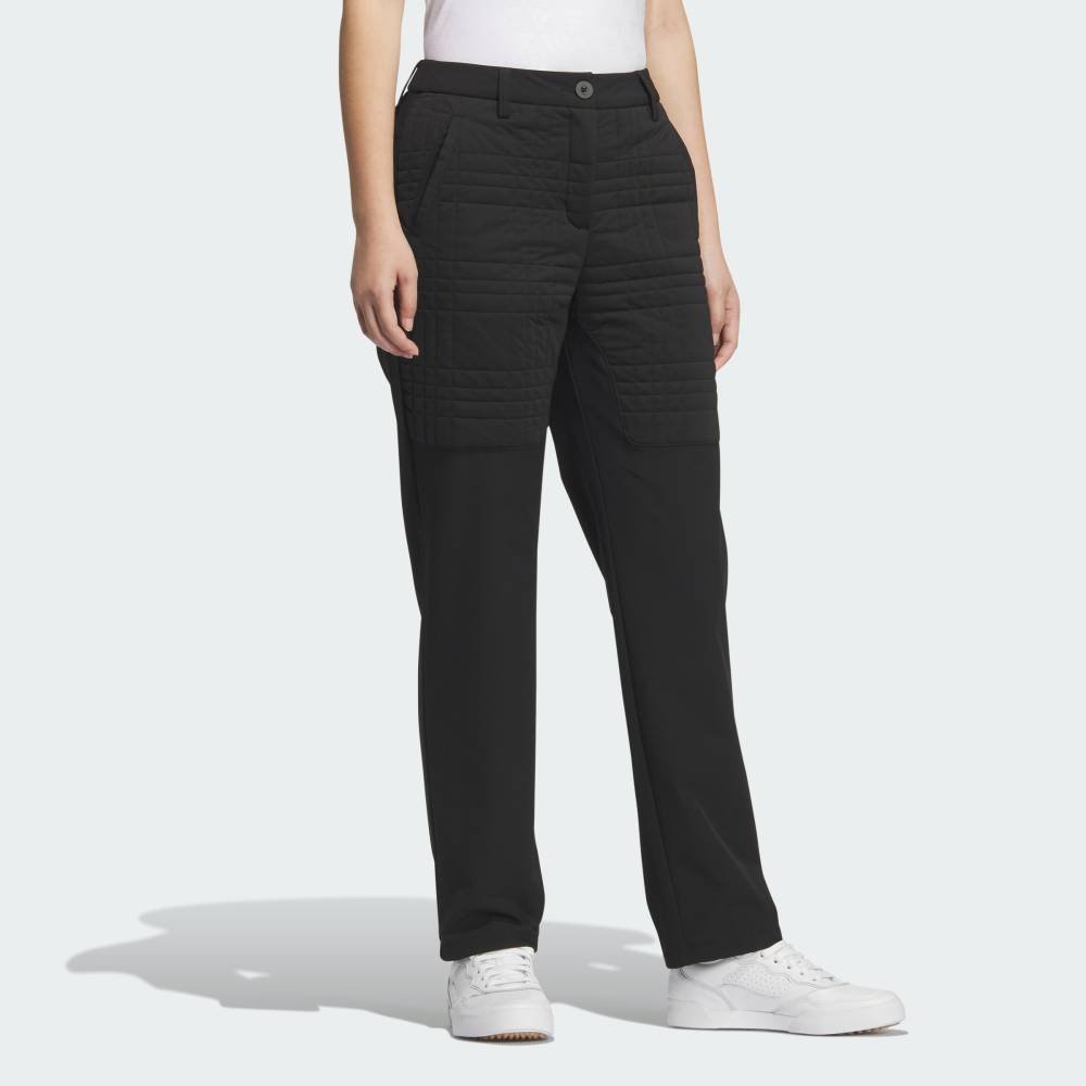 EX STRETCH COLD.RDY Водоотталкивающие стеганые брюки из комбинированной ткани Adidas, black — фото 3