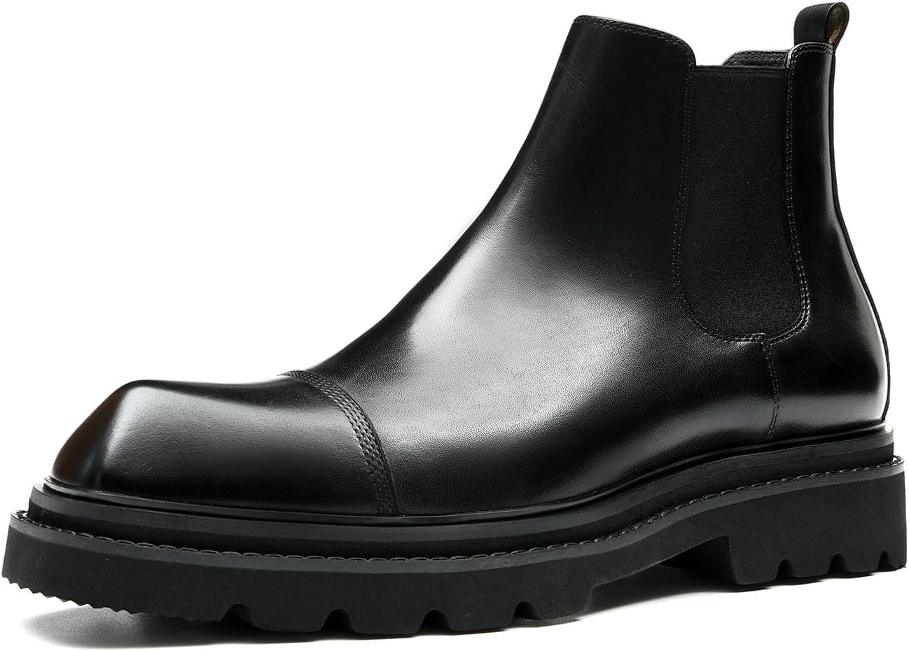 

Мужские ботинки челси Santimon, формальные, классические, ботильоны, модные, удобные, из натуральной кожи, с мыском, ботинки-чукка, для делового, повседневного стиля, для смокинга, свадьбы, выпускного, коричневые классические ботинки