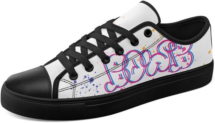 

Кеды на низкой подошве с граффити-артом, модная унисекс обувь в стиле стритвир для мальчиков и девочек, легкая повседневная обувь Awsole, белый/черный/розовый